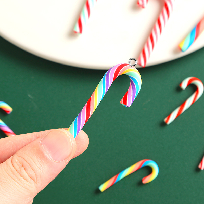 10pcs Cute Clay Christmas Pend - Resin Art Handmade review and price