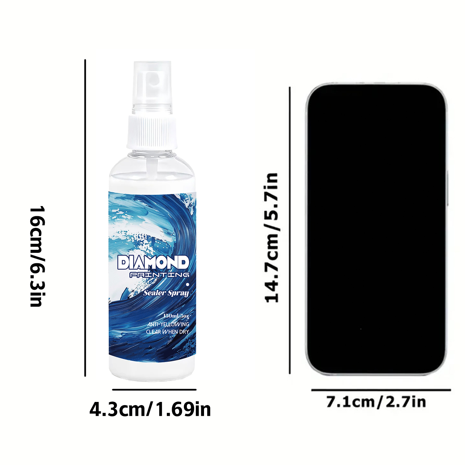 150ml Diamond Painting Sealant - Resin Art Craft review and price