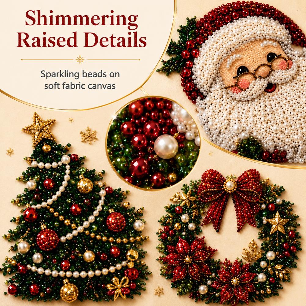 Christmas Santa Claus Pearl Ar - Resin Art Craft review and price