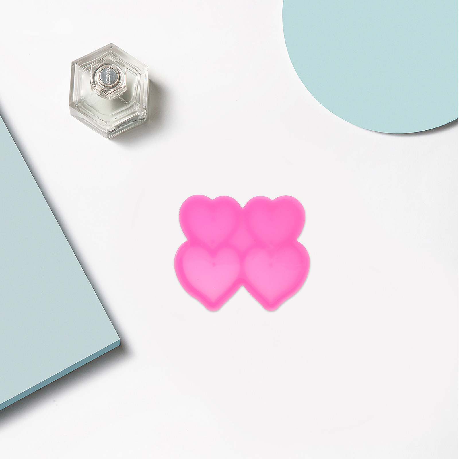 Heart Shape Silicone Mold for  - Resin Art A Keychain review and price