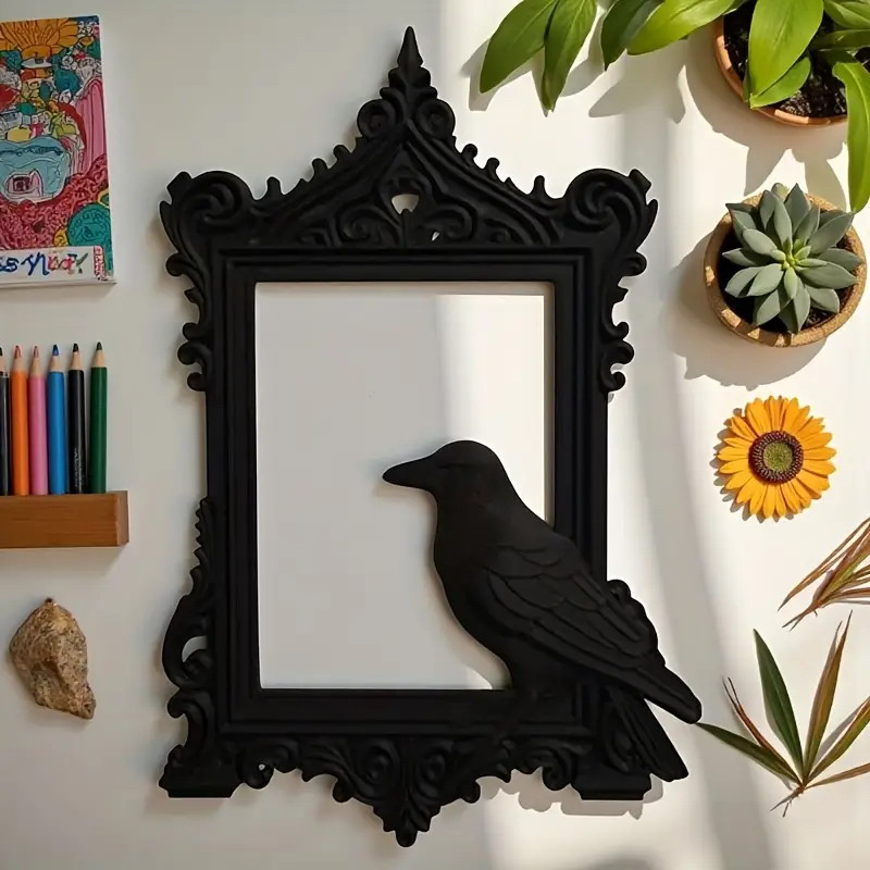 Decorations HaLLoween Crow Bat - Resin Art Photo Frame review and price