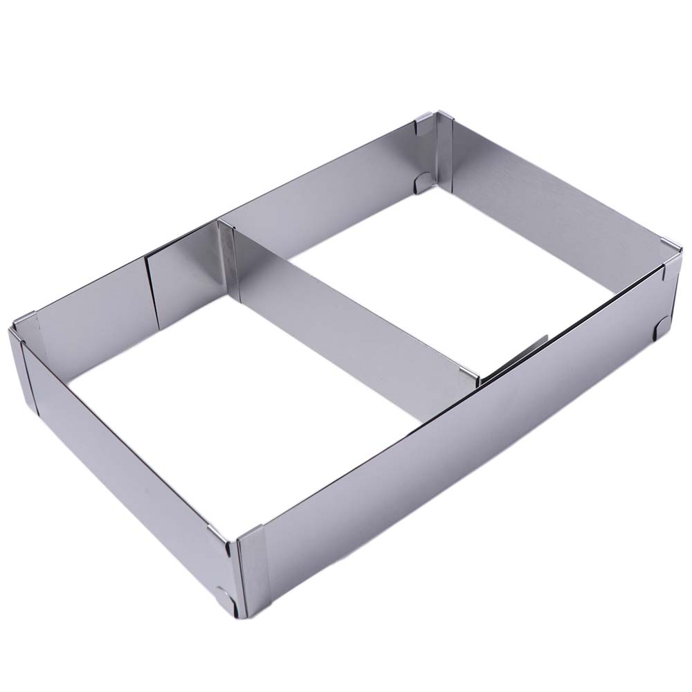 Stainless Steel Adjustable Mou - Tray Mold Rectangle review and price