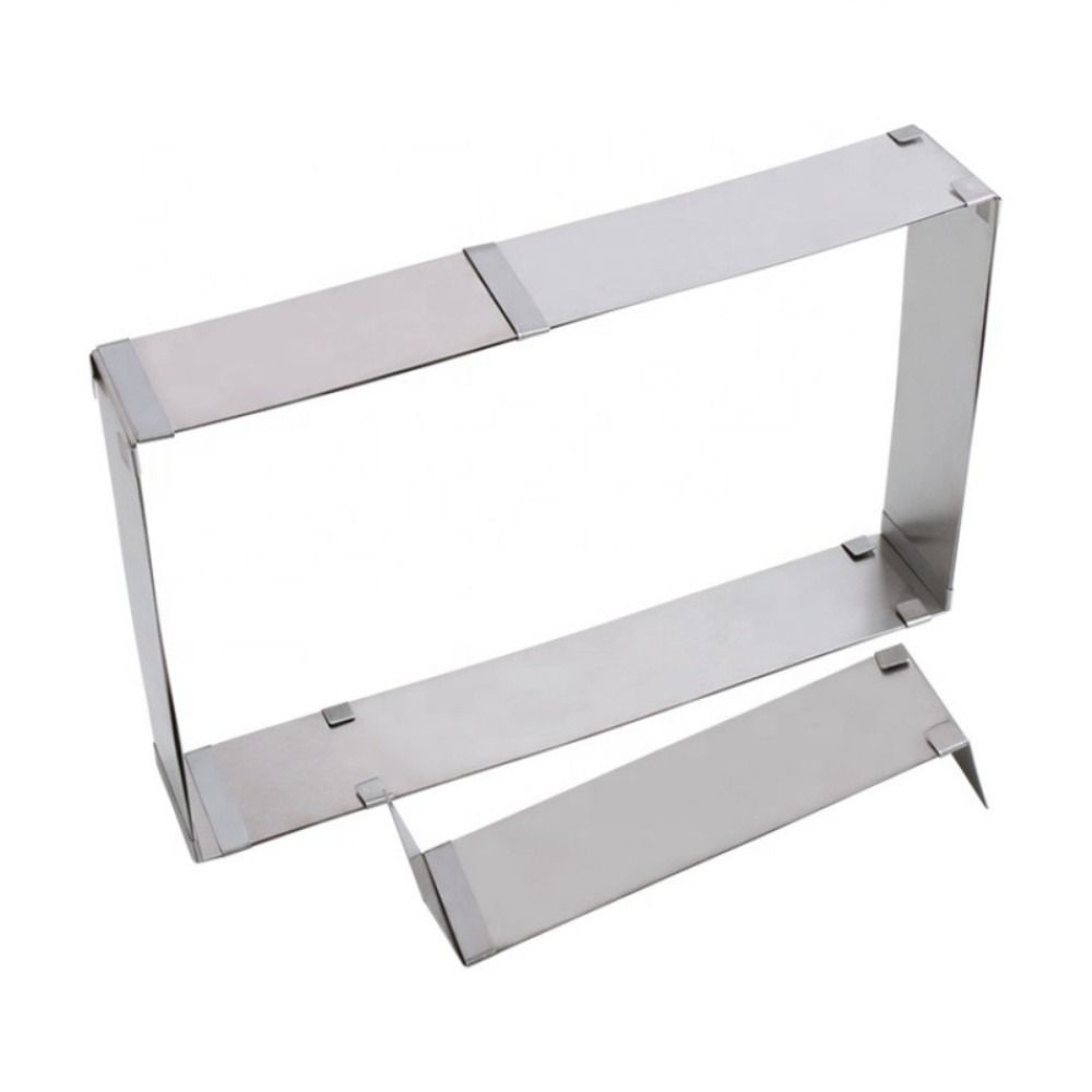 Stainless Steel Adjustable Mou - Tray Mold Rectangle review and price