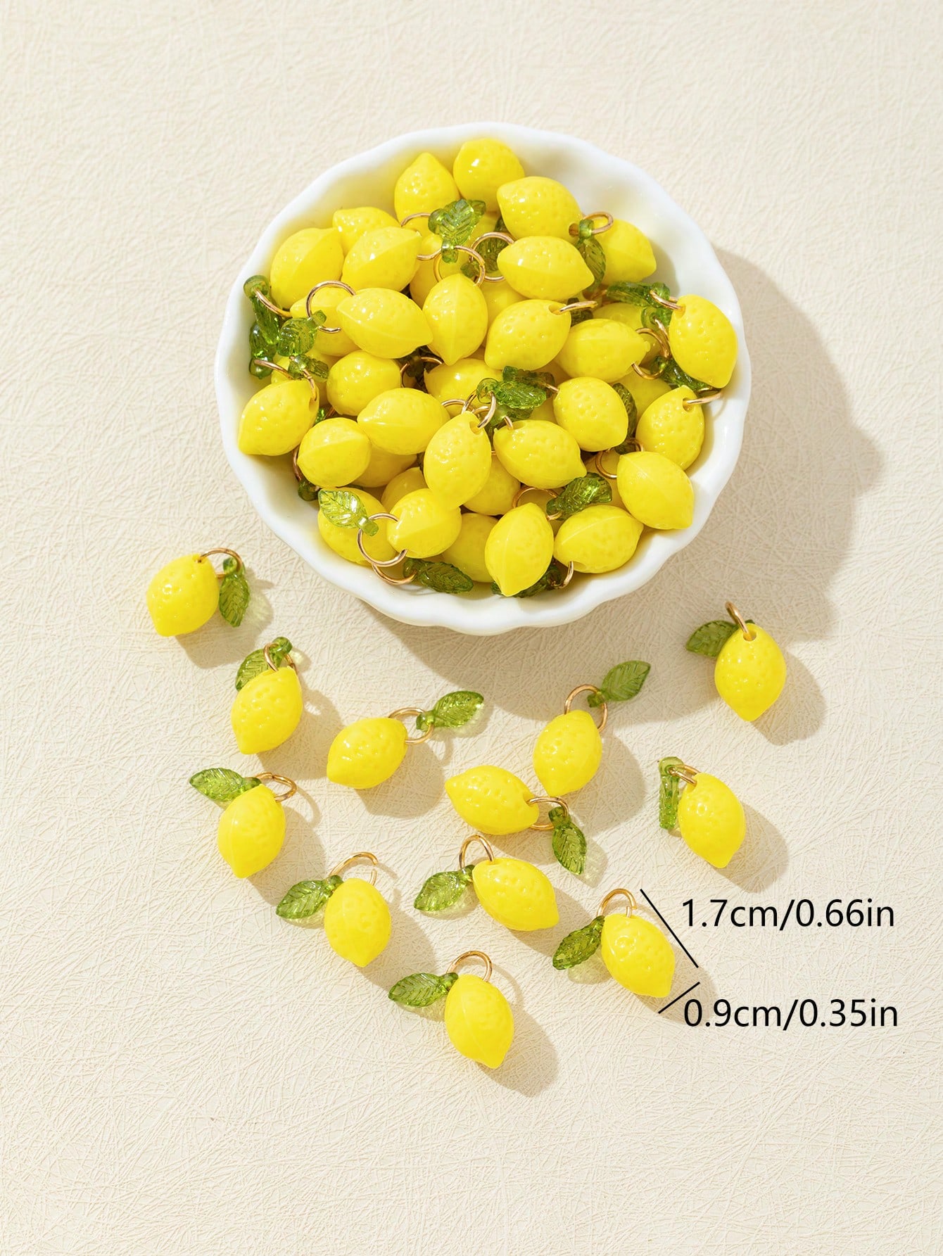 10Pcs 3D Lemon Resin Charms Pe - Resin Art Craft review and price