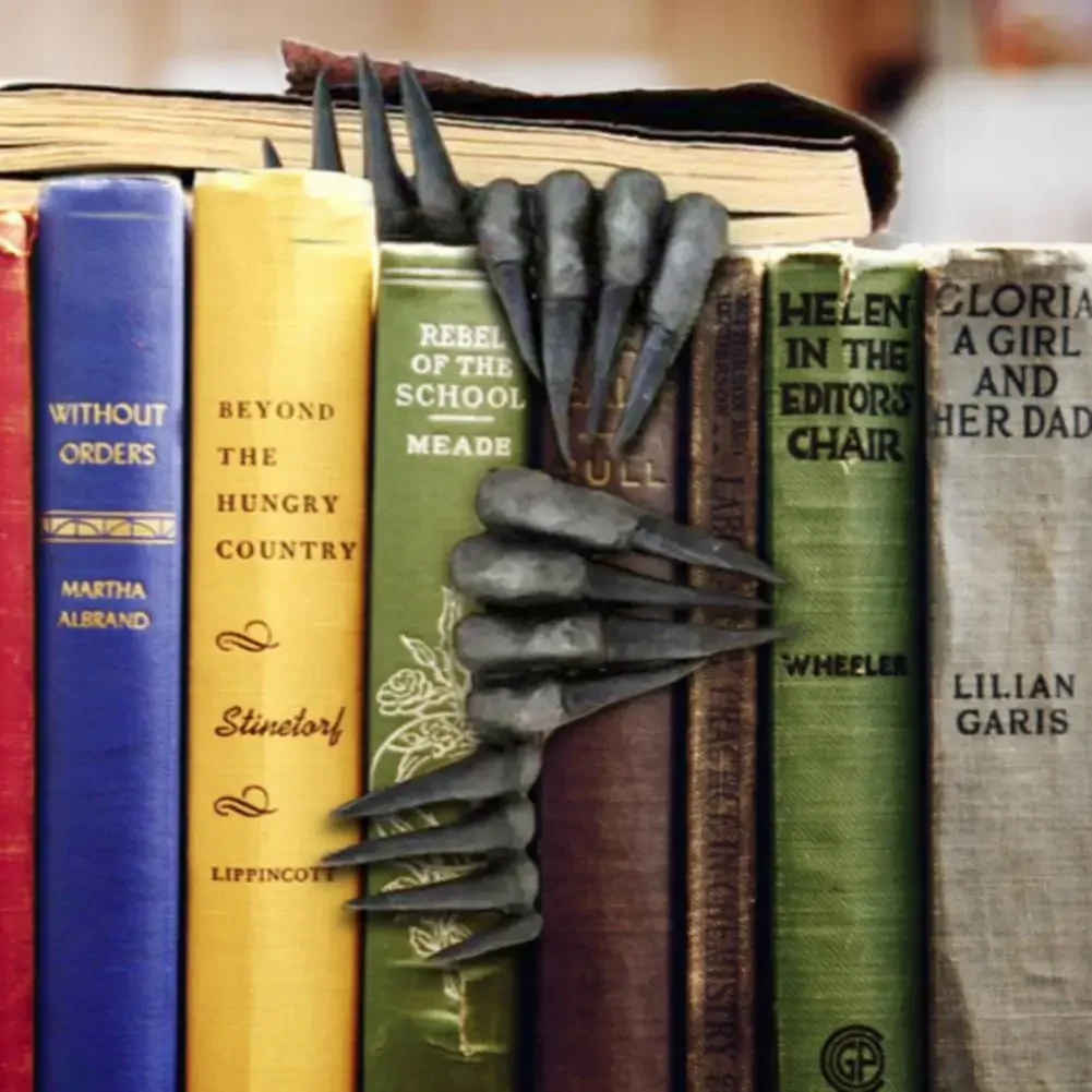 Thriller Devil's Hand Bookmark - Resin Art Book review and price