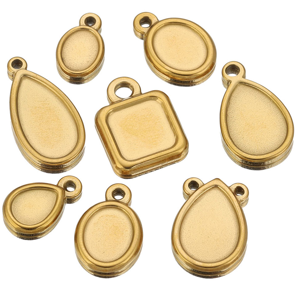 5pcs Stainless Steel Square Dr - Resin Art Handmade review and price