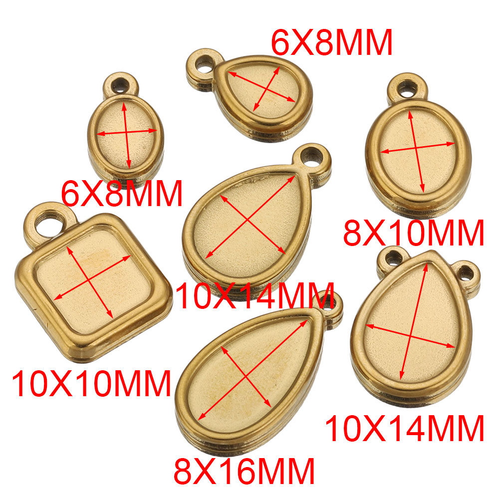 5pcs Stainless Steel Square Dr - Resin Art Handmade review and price