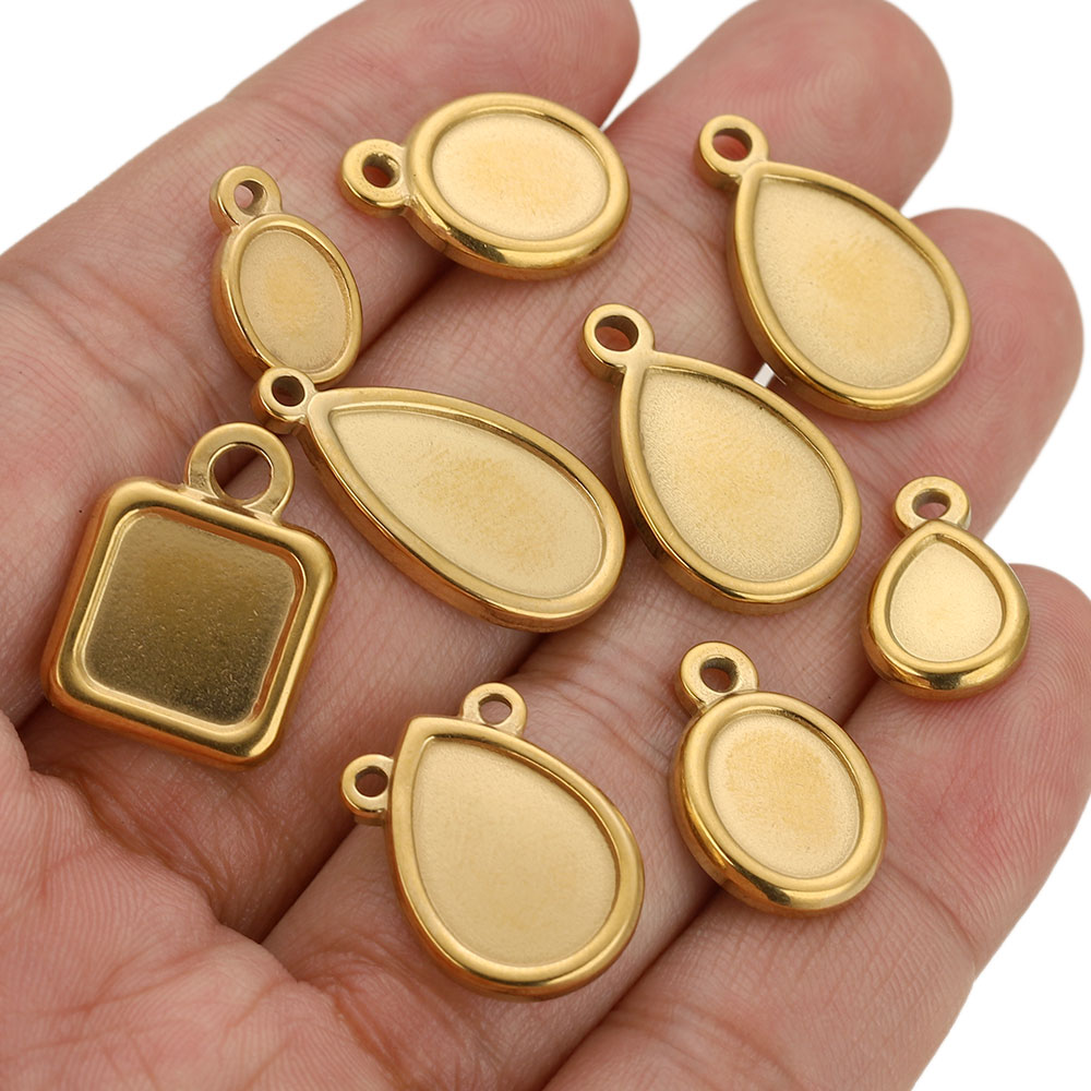 5pcs Stainless Steel Square Dr - Resin Art Handmade review and price