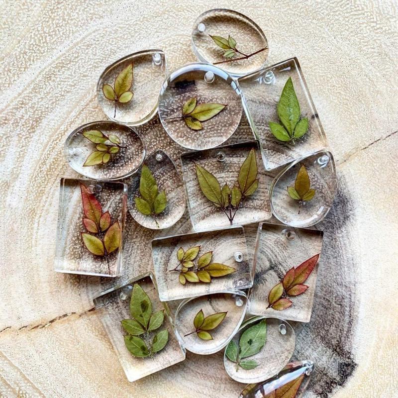 20Pcs Set DIY Keychain Pendant - Resin Art A Keychain review and price