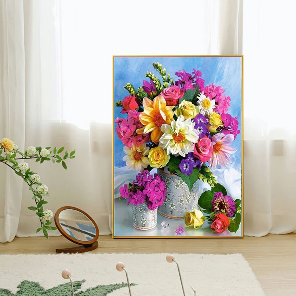 Full Diamond Mosaic Flower 5D  - Resin Art Flower review and price