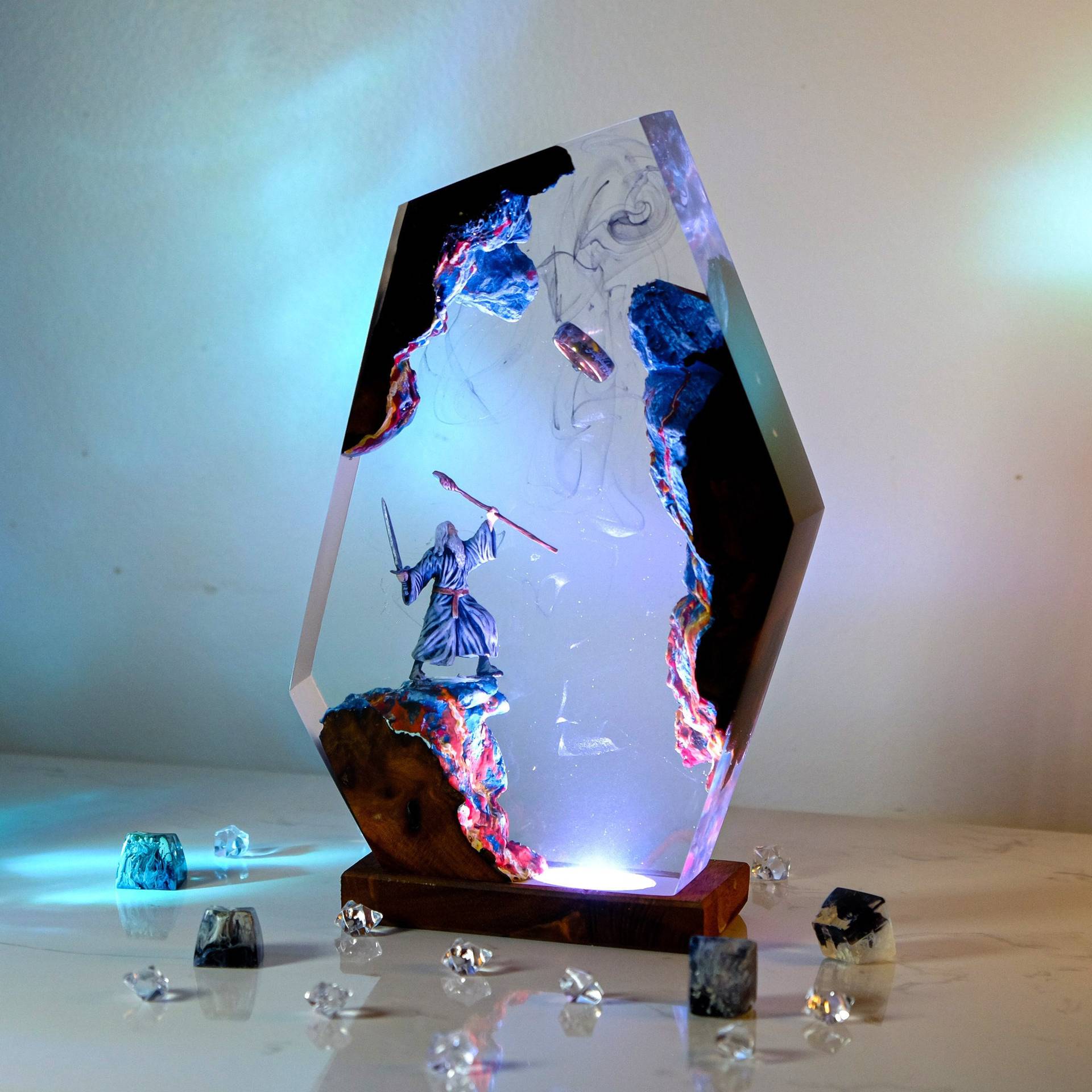 Movie Scence Figure Table Resi - Resin Art Anime review and price