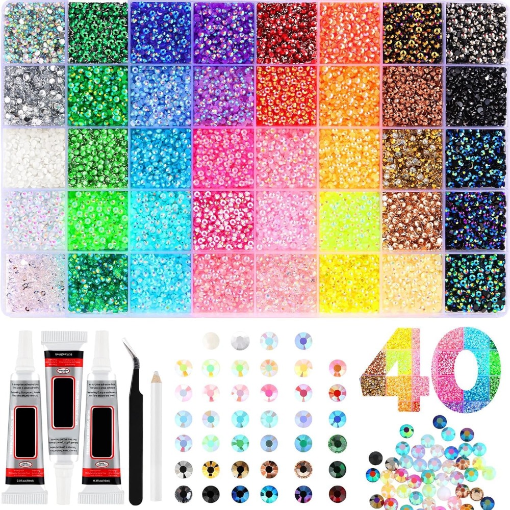 40 Colors Resin Jelly Rhinesto - Resin Art Book review and price