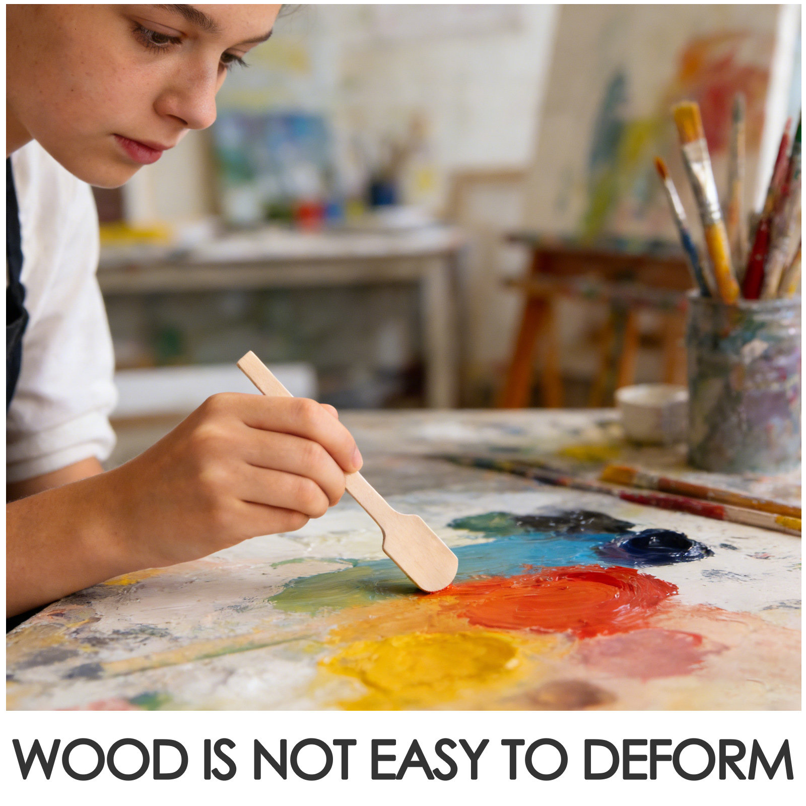 200Pcs Wooden Paint Stirring S - Resin Art Handmade review and price