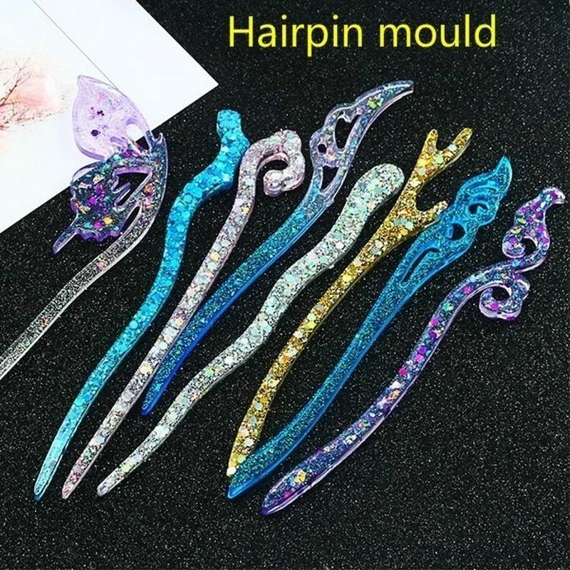 New Transparent Hairpin Silico - Resin Art Handmade review and price