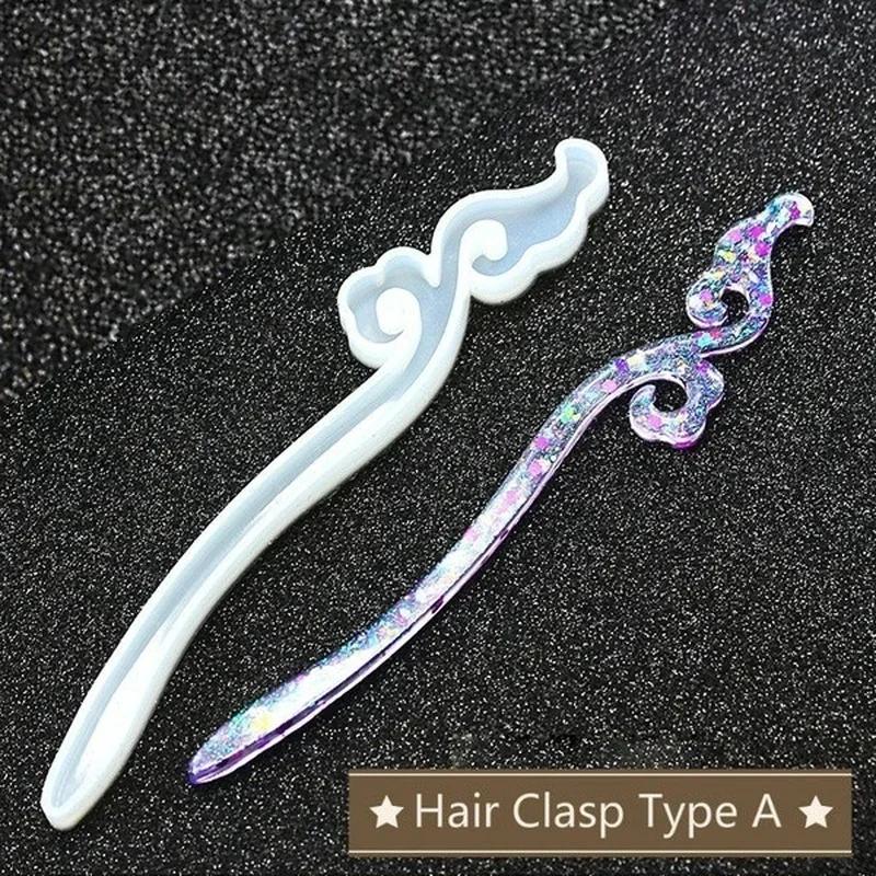 New Transparent Hairpin Silico - Resin Art Handmade review and price