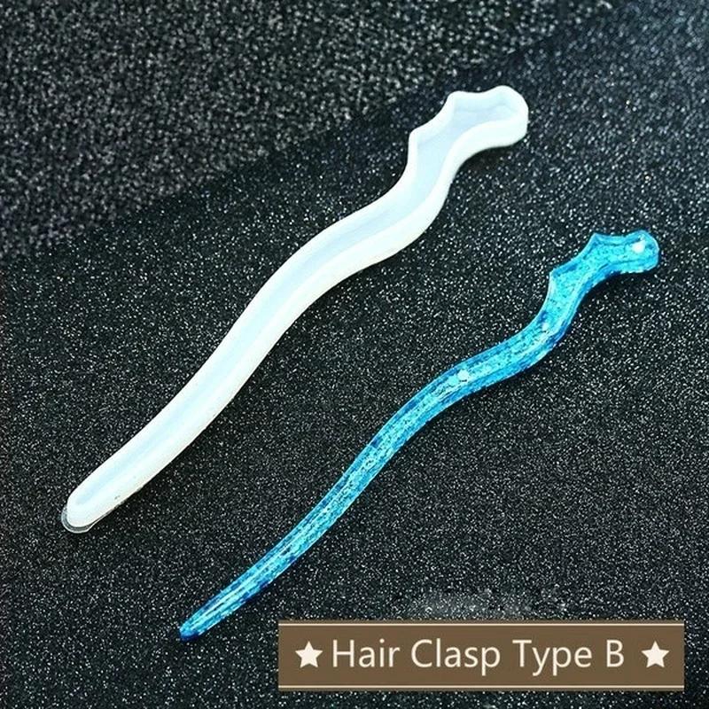 New Transparent Hairpin Silico - Resin Art Handmade review and price