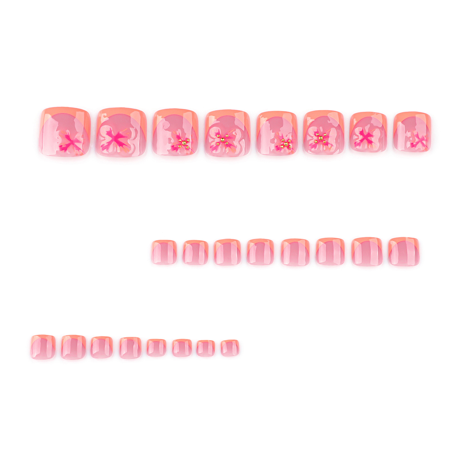 24pcs Charming Flower Pattern  - Resin Art Flower review and price
