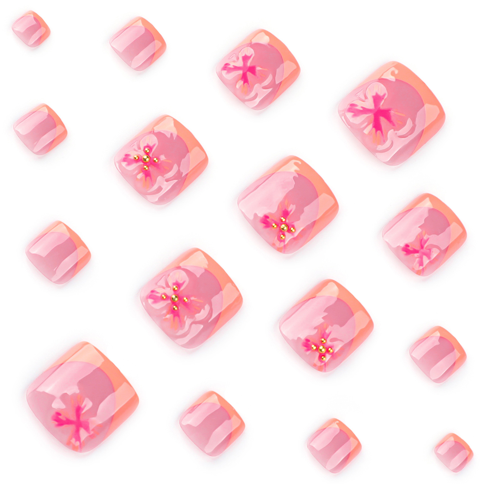 24pcs Charming Flower Pattern  - Resin Art Flower review and price