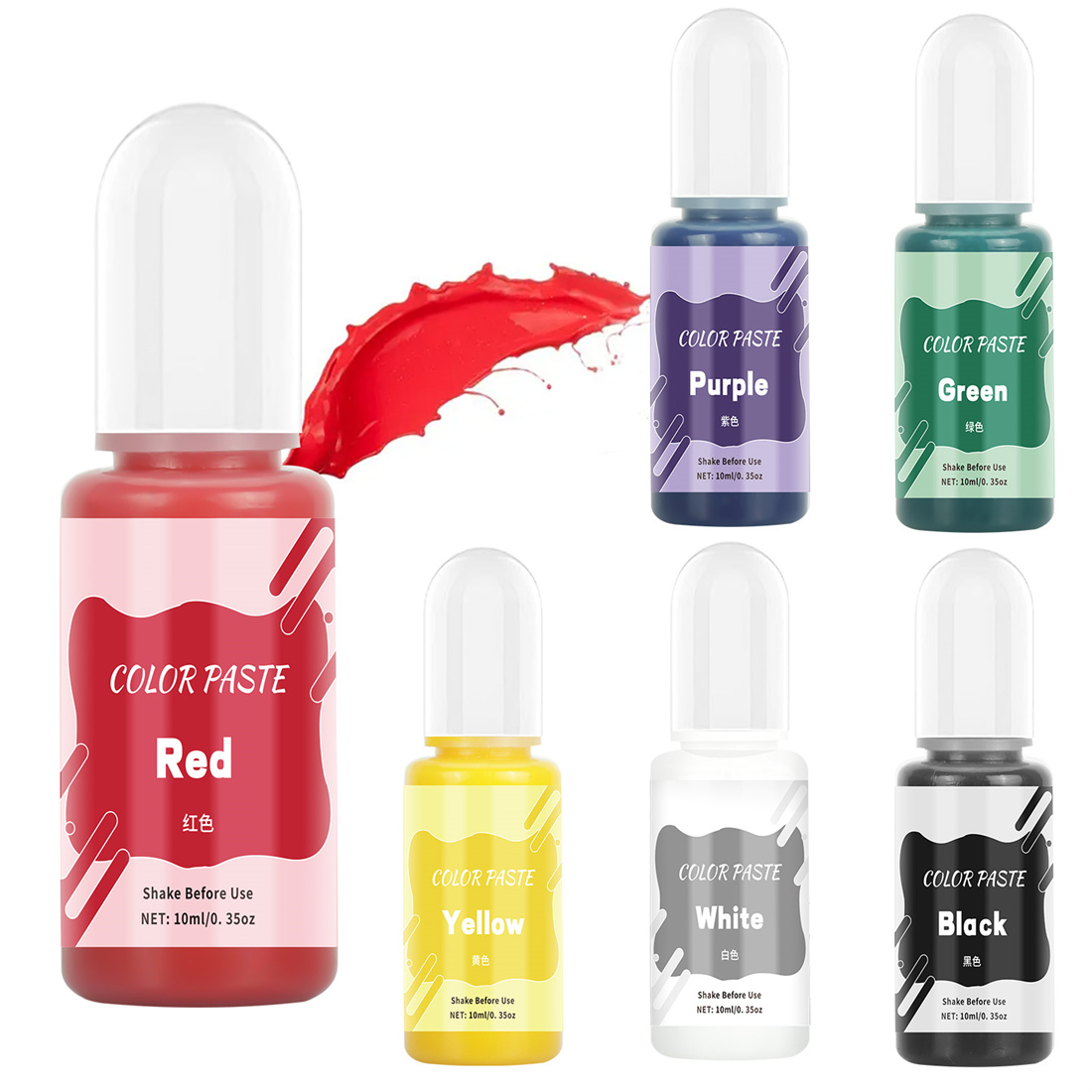 10ml Solid Color Paste High Co - Resin Dye Opaque review and price