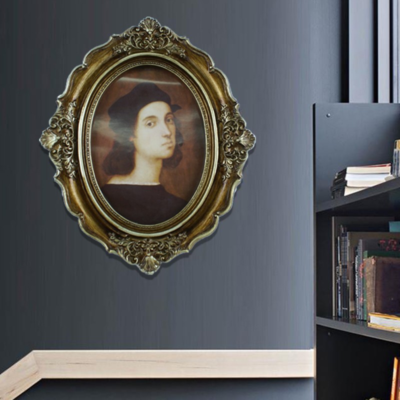 Oval Decoration Photo Frame Li - Resin Art Photo Frame review and price