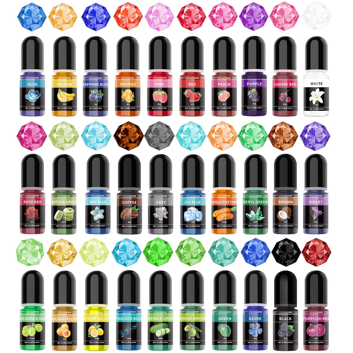 5ml/Bottle Epoxy Resin Pigment - Resin Dye Opaque review and price