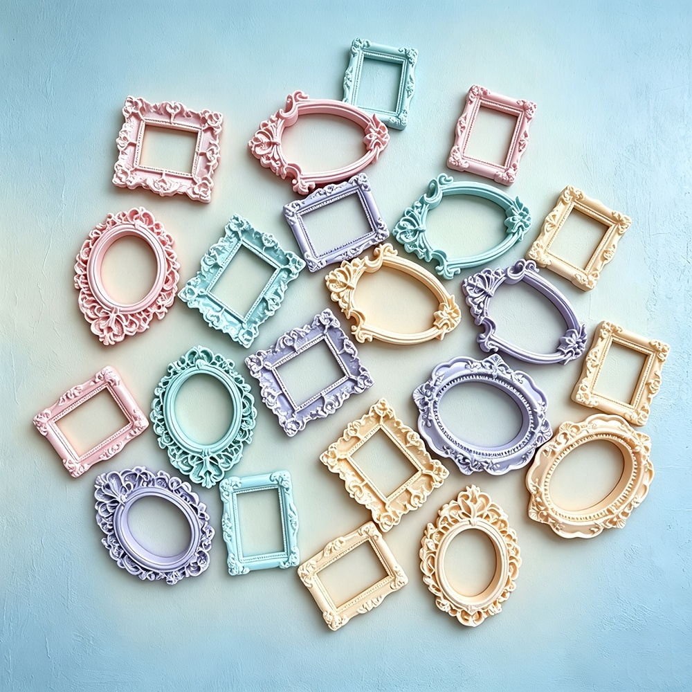 5Pcs Vintage Pearlescent Mini  - Resin Art Phone Case review and price
