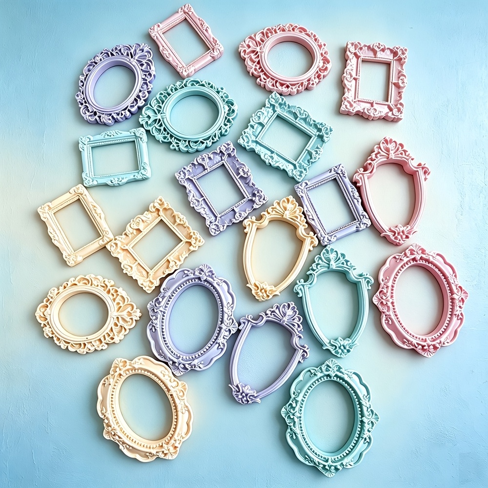 5Pcs Vintage Pearlescent Mini  - Resin Art Phone Case review and price