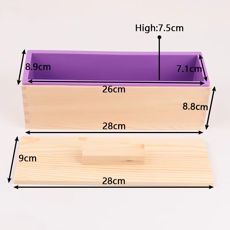 1200ml Rectangle Silicone Soap - Tray Mold Rectangle review and price