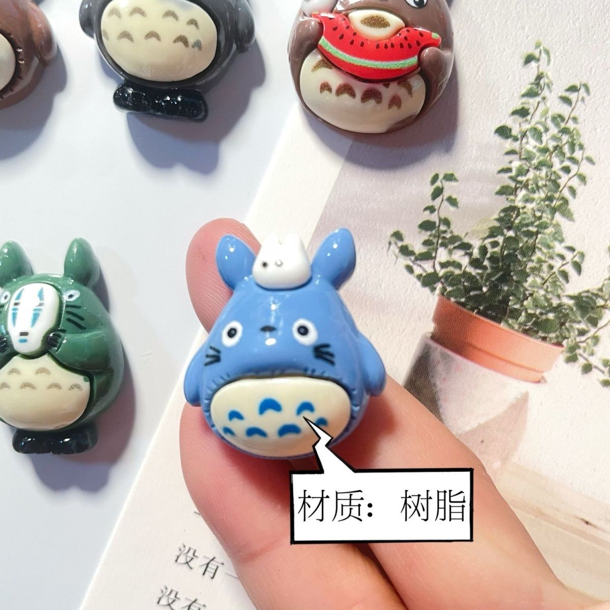 Totoro Anime Resin Fridge Magn - Resin Art Anime review and price