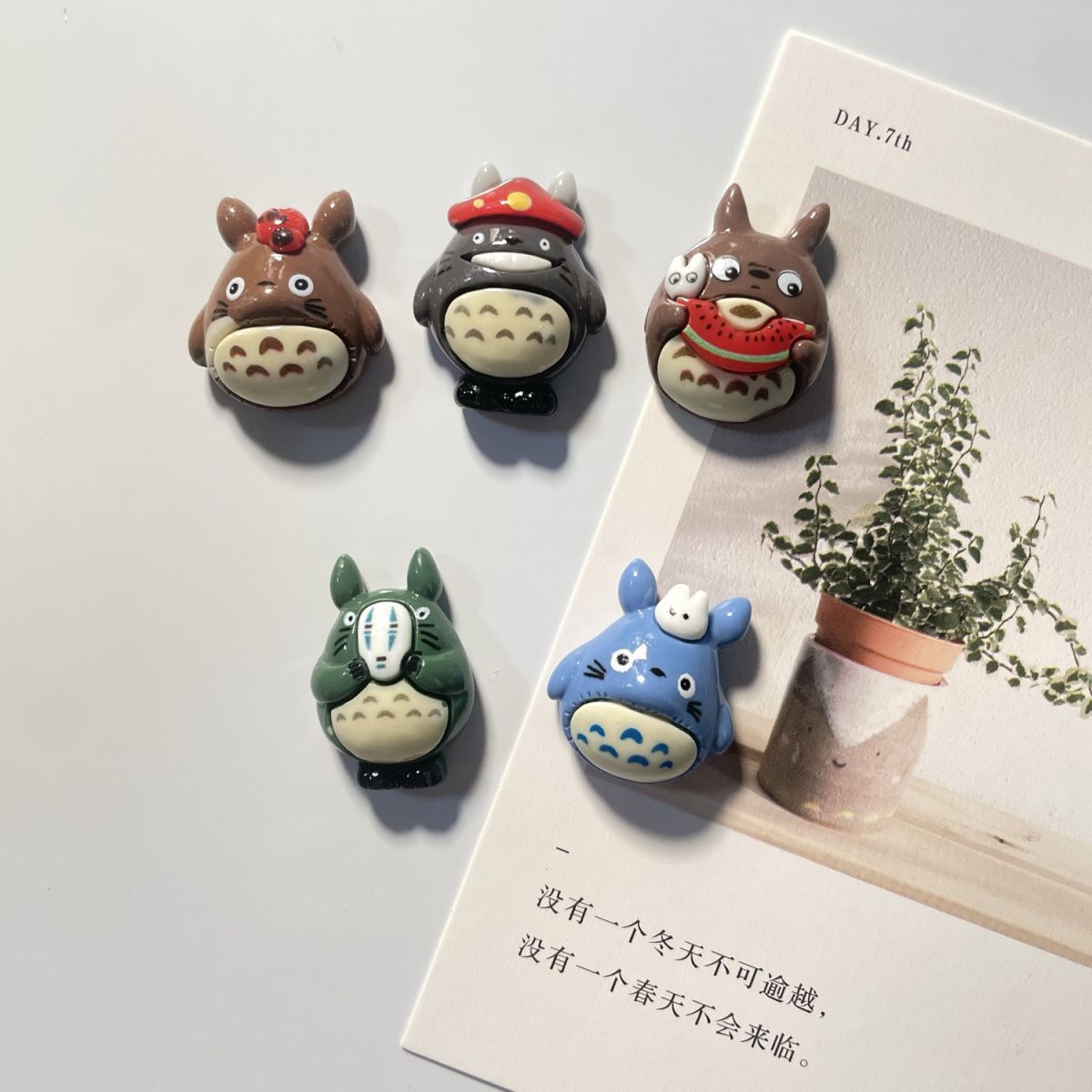 Totoro Anime Resin Fridge Magn - Resin Art Anime review and price
